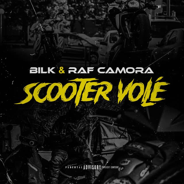 Pochette — Scooter volé — RAF Camora