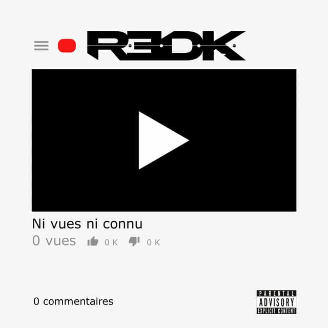 Pochette — Ni vues ni connu — R.E.D.K.