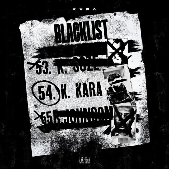Cover artwork — Blacklist — KVRA