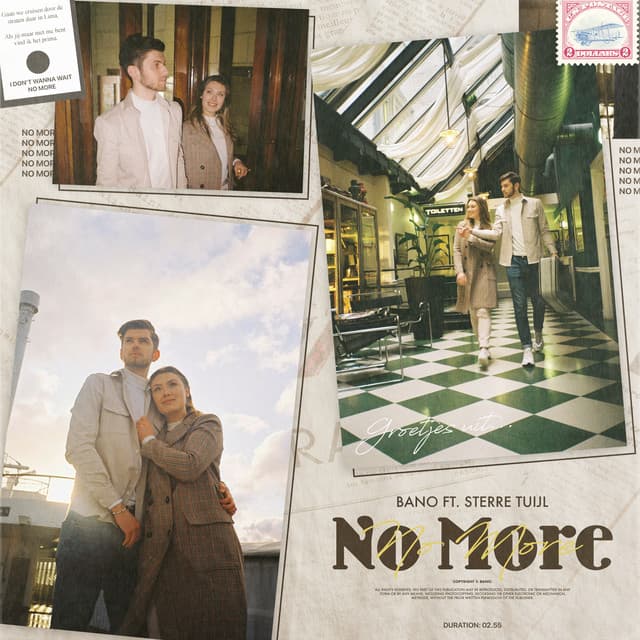 Pochette — No More — Bano