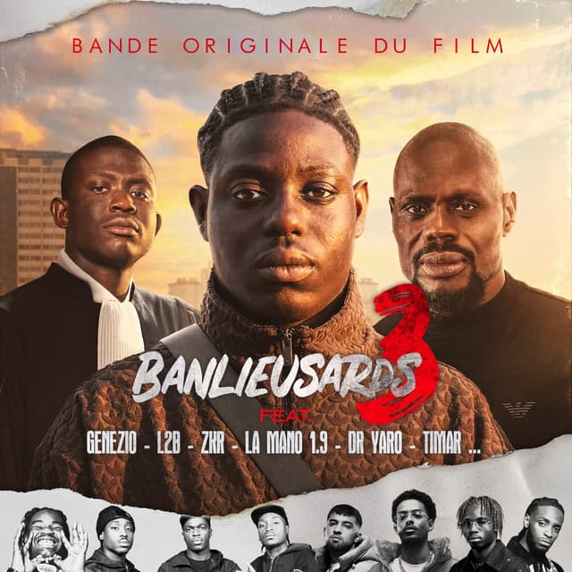 Pochette — UNE NUIT D’ORAGE — BANLIEUSARDS