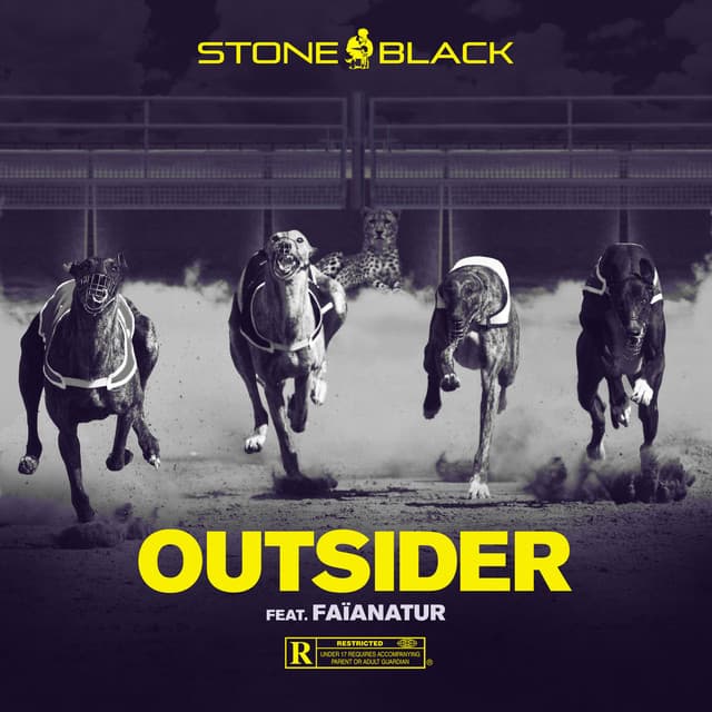 Pochette — Outsider — Stone Black