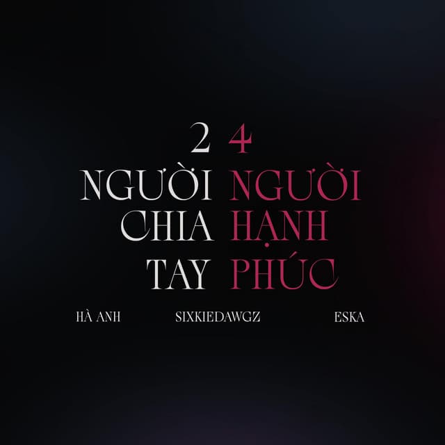 Pochette — 2 Người Chia Tay 4 Người Hạnh Phúc ( Beat ) — Hà Anh