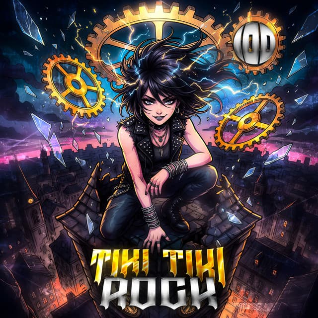 Pochette — TIKI TIKI ROCK — QMIIR