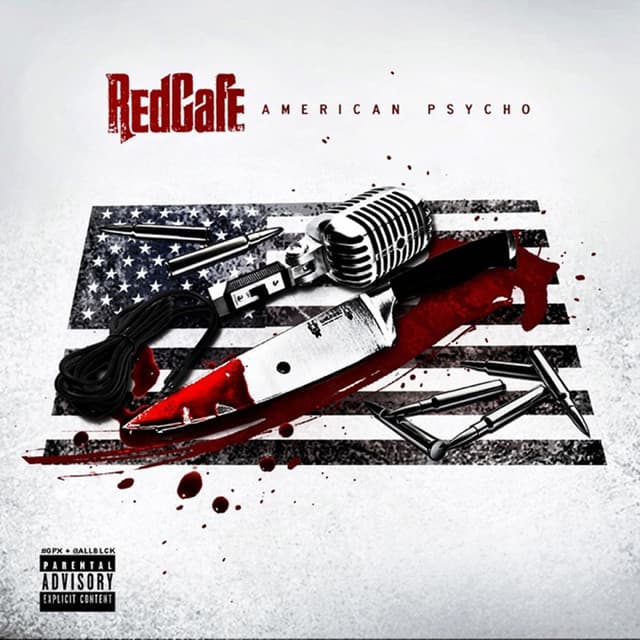 Cover artwork — American Psycho — Red Cafe