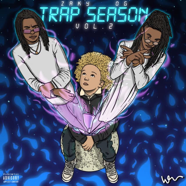 Pochette — TRAP SEASON, Vol. 2 — zaky