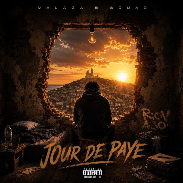 Cover artwork — JOUR DE PAYE — MALAGA B-SQUAD