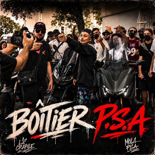 Cover artwork — Boîtier P.S.A — La Crapule