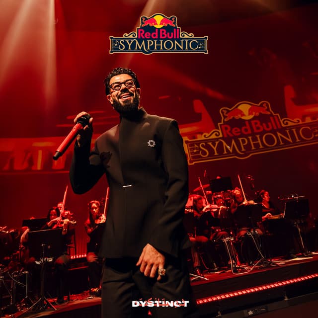 Pochette — OH QUE'ELLE EST BELLE - RED BULL SYMPHONIC LIVE — DYSTINCT