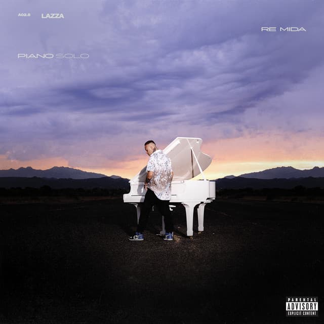Pochette — Re Mida (Piano Solo) — Lazza