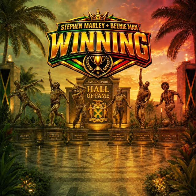Cover artwork — Winning — Stephen Marley