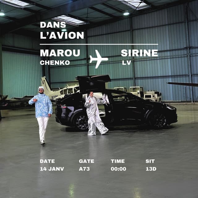 Pochette — Dans l'avion — Marou Chenko