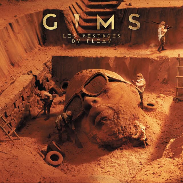Cover artwork — C'EST QUOI L'DEL (feat. Nekfeu) — GIMS