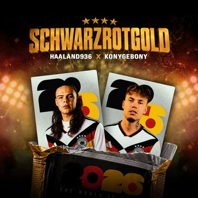 Pochette — SchwarzRotGold — Haaland936