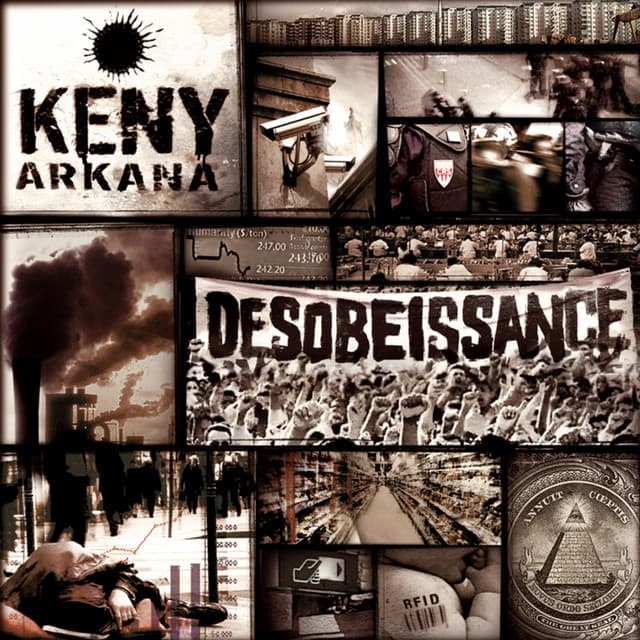 Pochette — Désobéissance — Keny Arkana