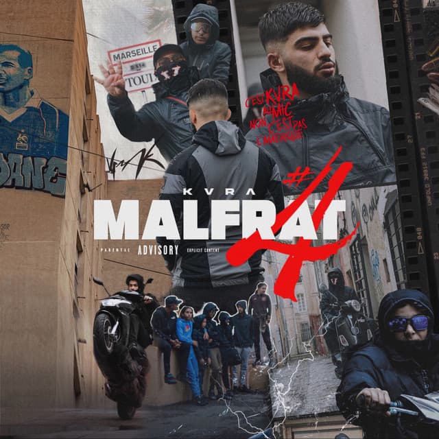 Pochette — MALFRAT 4 — KVRA