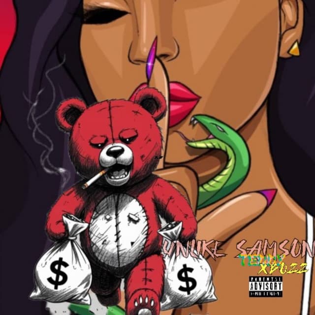 Cover artwork — UNLIK€ SAM$ON — Teddy